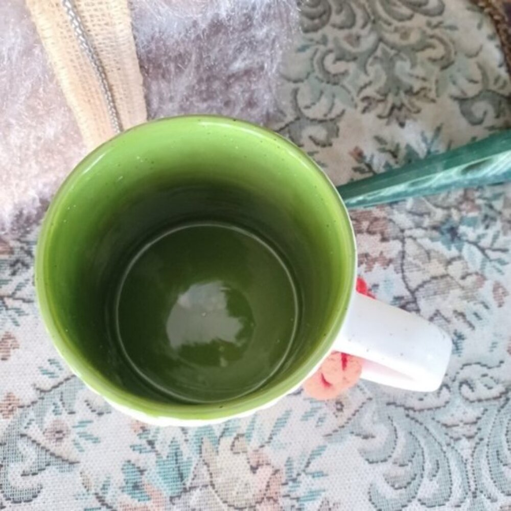 ANTHROPOLOGIE Bundle Up Monogram Holiday Mug “R” | 19.5oz | NWT - Picture 4 of 6